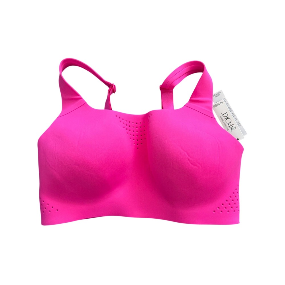 Victoria's Secret Sport Featherweight Max High Support Sports Bra Pink 34D NEW